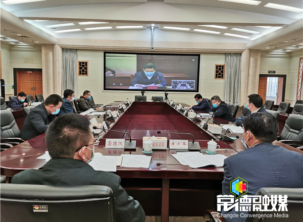 我市组织收看省委农村工作视频会