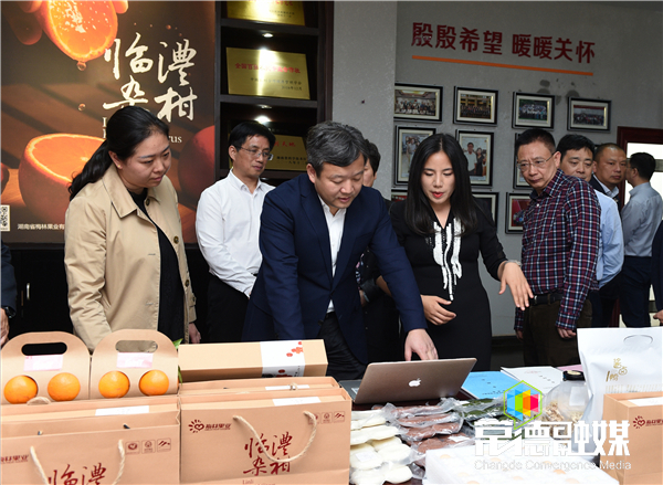 曹立军赴临澧县调研：发展扶贫产业要注重特色化信息化市场化