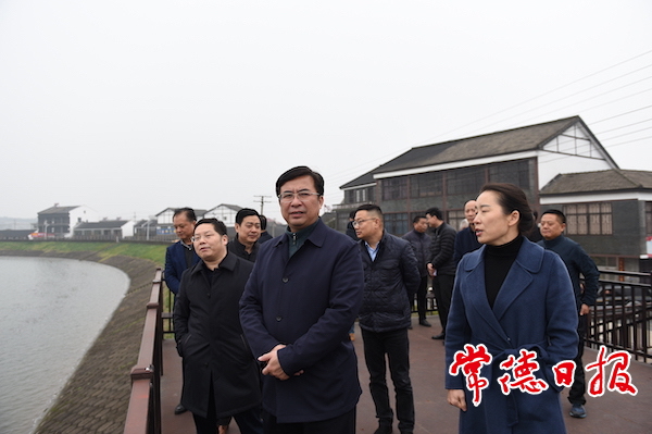 邹文辉调研柳叶湖太阳谷示范片工作：坚持生态优先 统筹推进乡村振兴持续健康发展