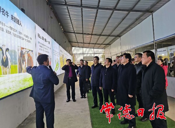 省领导来常调研春耕生产与乡村振兴工作