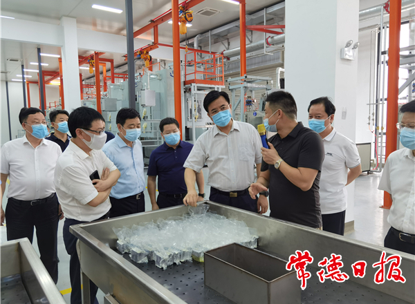 邹文辉赴常德经开区调研时强调 提升园区发展能力加快建设“五好”园区