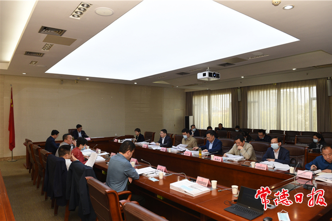 市城市建设规划审查领导小组召开2021年第一次会议