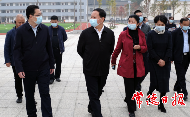 叶红专来常调研民生实事项目落实情况指出 优化和合理配置资源 推动教育均衡发展