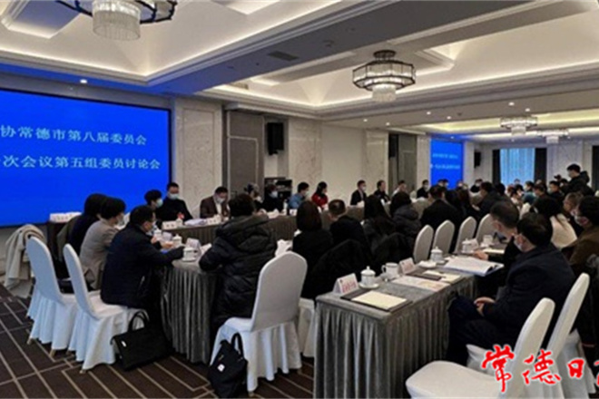 政协委员分组讨论政协常委会工作报告和提案工作报告