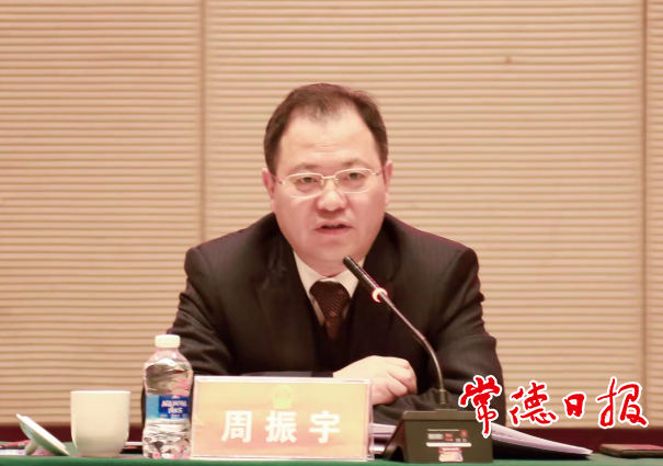 周振宇参加武陵代表团审议
