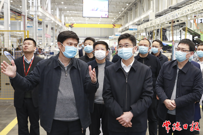 曹志强在常德经开区调研时指出：大力建设“五好”园区 打造高质量发展强劲引擎