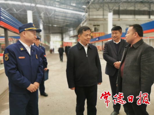 市领导开展安全生产检查时强调 安全责任大于天 守住安全生命线