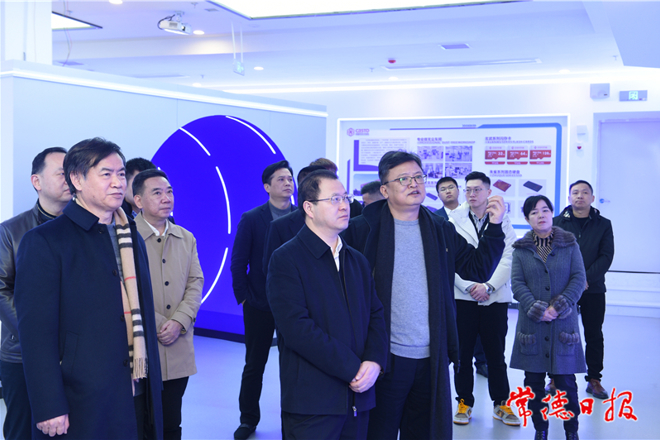 中国科技开发院专家来常考察