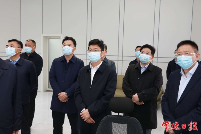 曹志强调研江北城区防汛及河湖长制工作时强调：奋力建设人水和谐共生的 生态典范之城