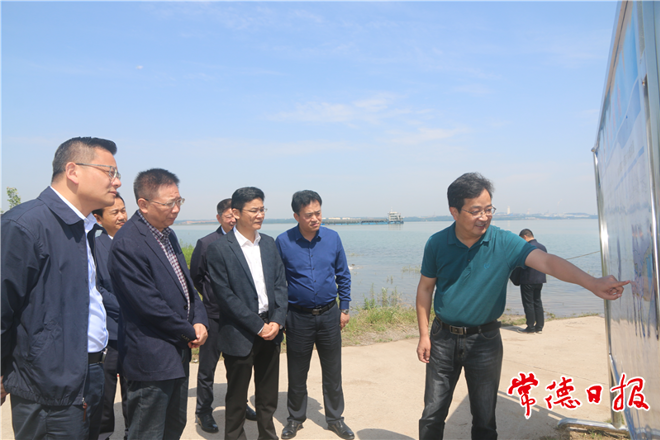 曹志强赴长江“三口”调研防汛工作：下好先手棋 打好主动仗确保安全度汛守护沅澧安澜