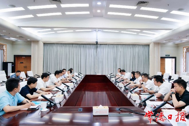 湖南航天管理局考察团来常考察