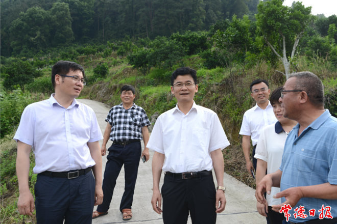 曹志强在石门县调研时强调：加快推动高质量发展 为建设现代化新常德作出更多石门贡献