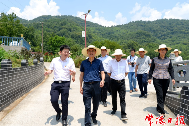 曹志强在石门县调研时强调：确保巩固拓展脱贫攻坚成果 同乡村振兴有效衔接工作继续走在前列