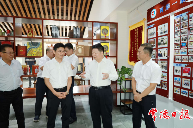 龙明彪一行来常调研对台工作时强调 让“新常德人”在参与两岸融合发展中实现梦想