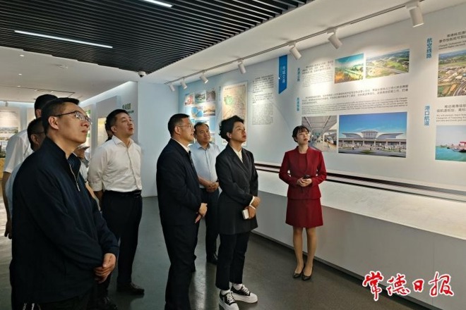 省领导来常调研农业和自然资源规划工作