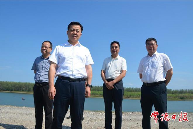 市领导赴鼎城督导防汛备汛工作