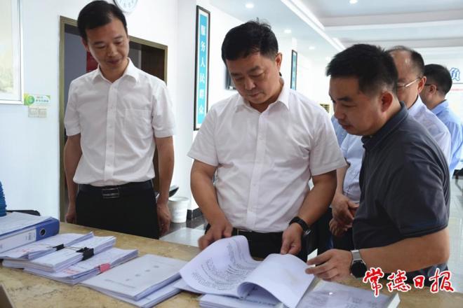 市领导在桃源县调研时强调：强化底线思维 全力防风险保安全护稳定