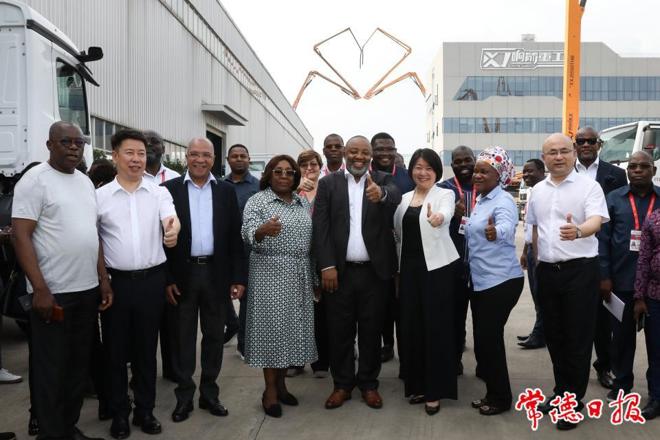 安哥拉代表团到常德高新区参观考察