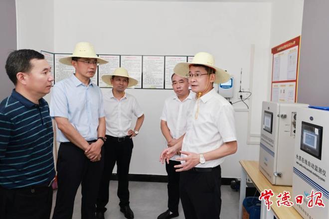 曹志强带队前往澧县、津市市调研生态环境保护工作