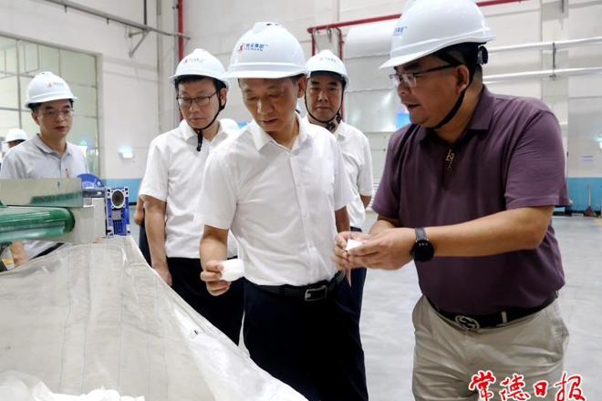 市政协领导赴常德经开区调研督导