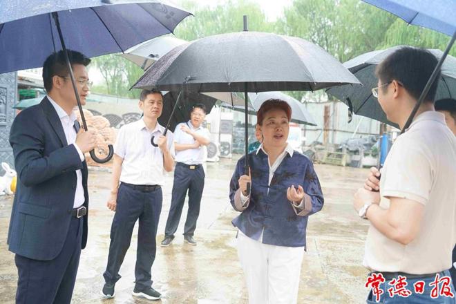 省第二生态环境保护督察组赴武陵区调研生态环境保护工作