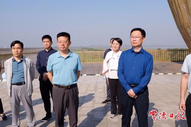 荆州市人大常委会调研组来常调研