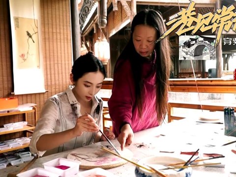 巷见常德之穿紫河畔大小河街9非遗麻制画篇