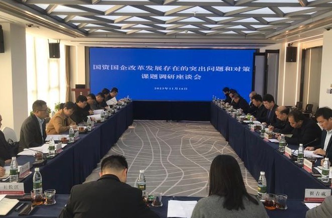 市领导开展国资国企改革发展课题调研