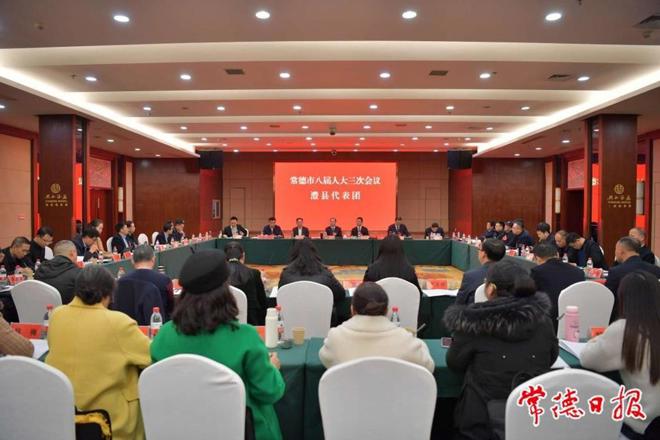 周振宇参加澧县代表团审议