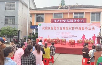 武陵区计生协开展优化生育政策宣传咨询服务活动