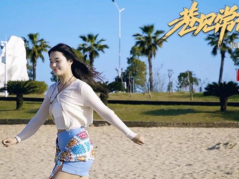 巷见常德之柳叶湖畔 沙滩公园