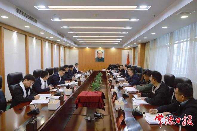 西藏隆子县党政代表团来常学习考察 罗毅君主持座谈