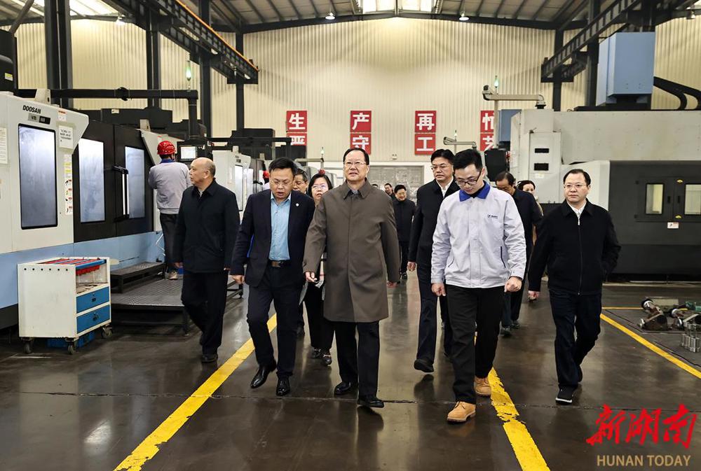 毛伟明在高创翔宇科技调研