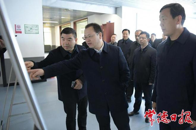 周振宇调研常德合成生物制造产业创新中心