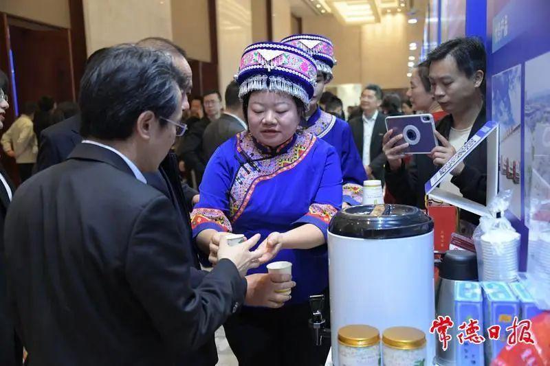 常德产业产品展销现场