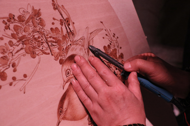 市级：汉寿烙画