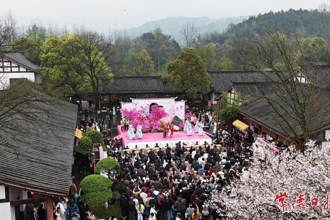 休栖春天里·仙隐桃花源 2026年桃花源文化旅游节开幕