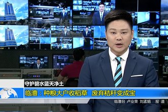 临澧：种粮大户收稻草 废弃秸秆变成宝