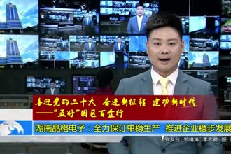 湖南晶格电子：全力保订单稳生产 推进企业稳步发展