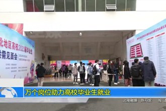 万个岗位 助力高校毕业生就业