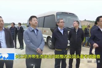 长江经济带生态突出问题整改及回头看专项督查