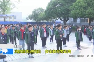 西洞庭：消防宣传进校园 安全教育零距离