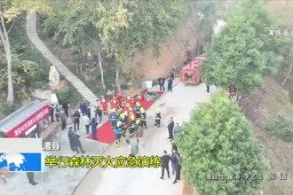 澧县：举行森林灭火应急演练