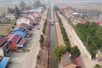 鼎城区十美堂镇：积极推进农村黑臭水体治理项目