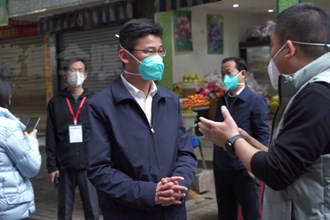 曹志强督导武陵区疫情防控工作