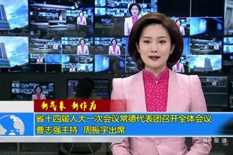 省十四届人大一次会议常德代表团召开全体会议 曹志强主持 周振宇出席