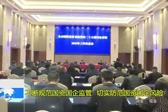 不断规范国资国企监管 切实防范国资国企风险