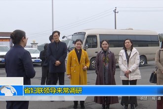 省妇联领导来常调研