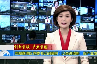 西湖管理区党委书记 胡晓明：以奋进创新 促产业发展