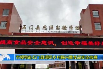 市领导赴石门县调研乡村振兴暨食品安全检查